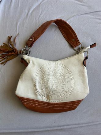 Bielo-hnedá kabelka, 