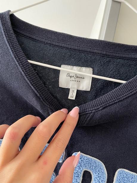 Mikina pepe jeans bez kapucne, pepe jeans,164