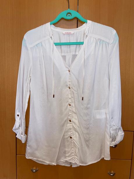 Blúzka camaieu so zlatými ozdobami, camaieu,m