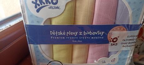 Plienky z biobavlny, kikko/xkko