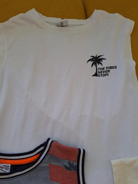 Stylove tielka top stav 146-152, reserved,146