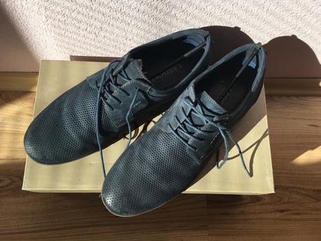 Topánky tmavomodré 40 lasocki, lasocki,40