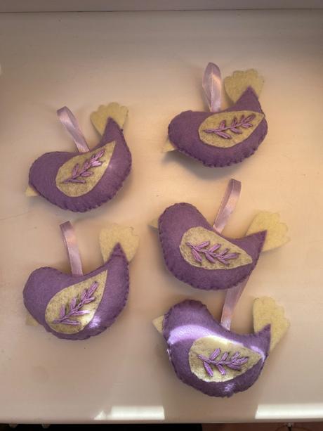 Handmade ozdoby 5ks, 