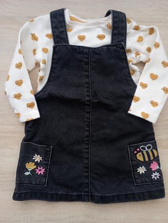 Riflové šaty, f&f,80