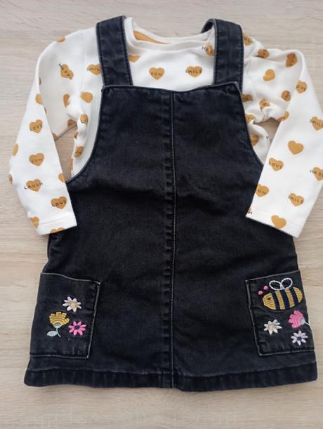 Riflové šaty, f&f,80