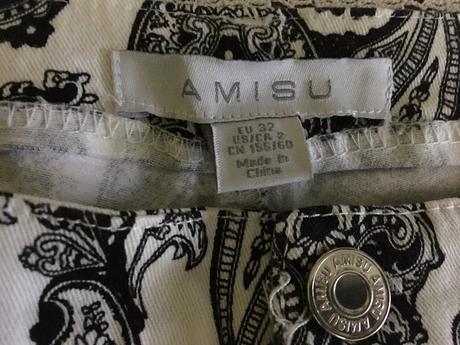 Vzorované kraťasy amisu, amisu,32