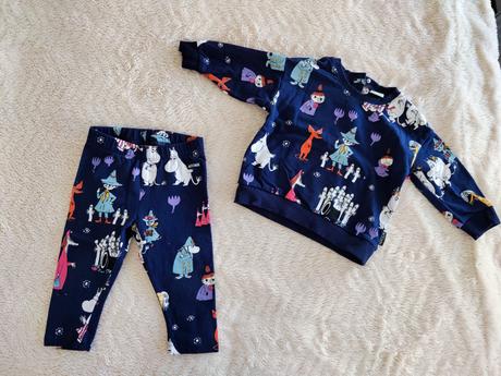 Lindex set moomin veľ 74, lindex,74