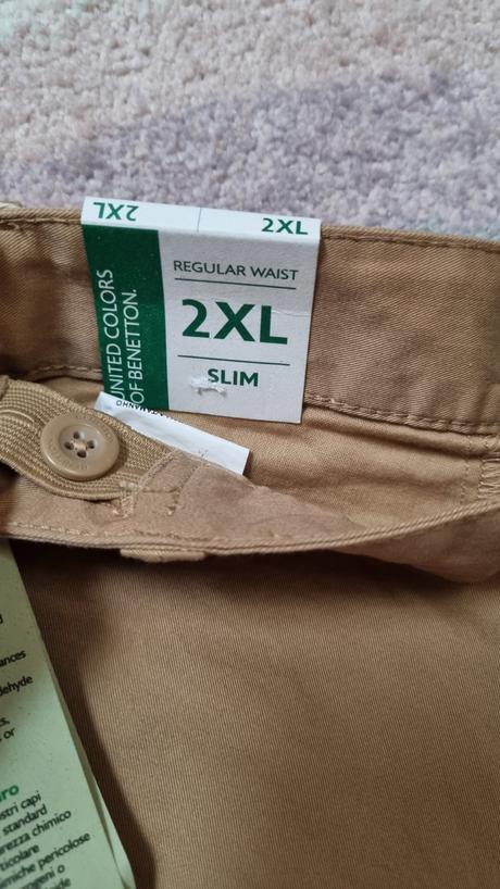 B3587 nohavice, benetton,158