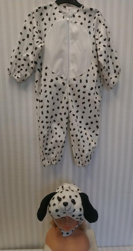3 dielny kostým dalmatínec, carneval 2-3r, 92-104,