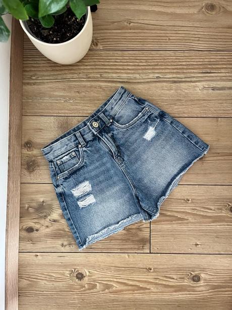 Riflové šortky, c&a,146