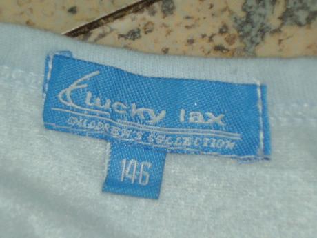 Modre tričko, lucky lax,146