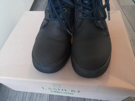 Zimné kožené topánky, lasocki,34