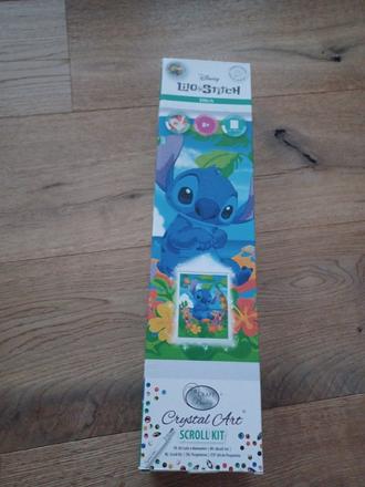 Vykladanie kryštálmi- stitch, 