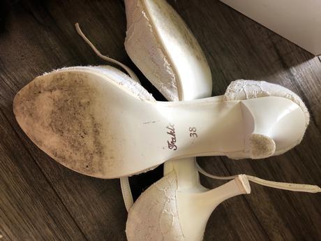Svadobné topánky dámske, 38