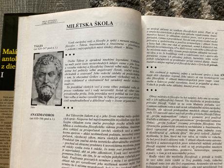 Malá antológia z diel filozofov i.-prvé vyd.1991, 