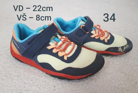 Merrell trail glove tenisky, merrell,34