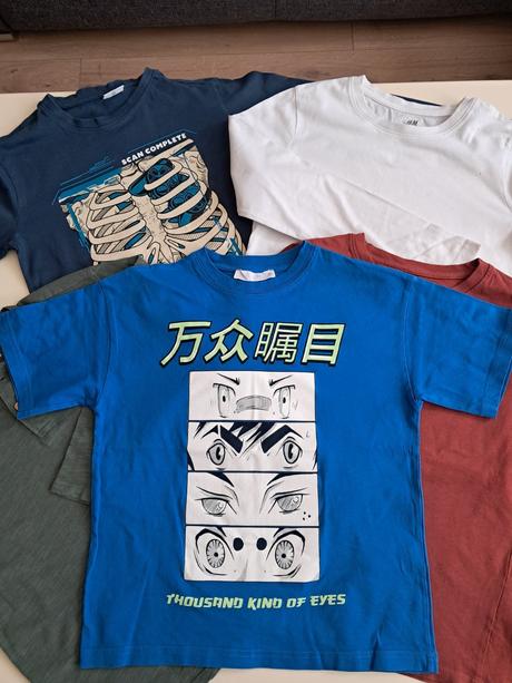 4+1tricka v.128/134, h&m,128