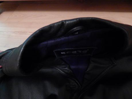 Kožená bunda top stav, 40