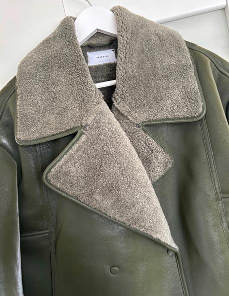 Khaki kožúšok, reserved,m