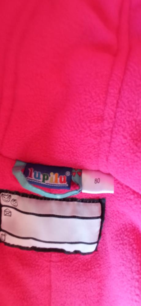 Detský zimný overal veľ 80, lupilu,80