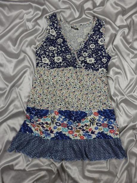 Letné úpletové šaty, 40