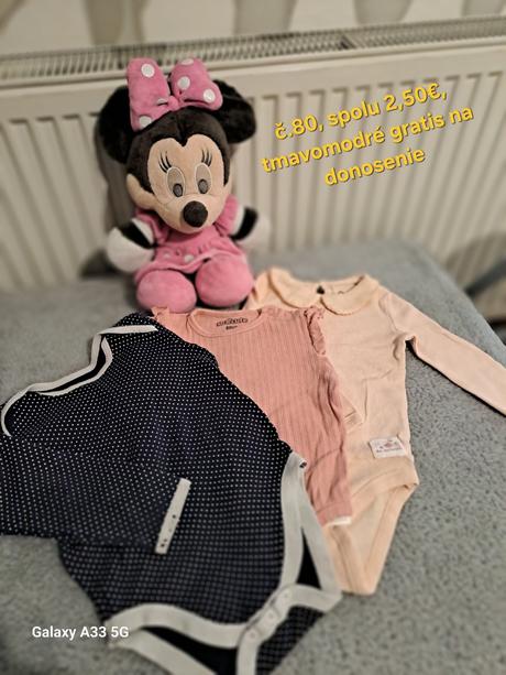 Body dlhý rukáv č.80, 80