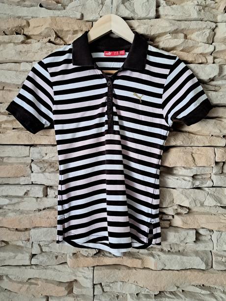 Pásikované tričko, puma,xs