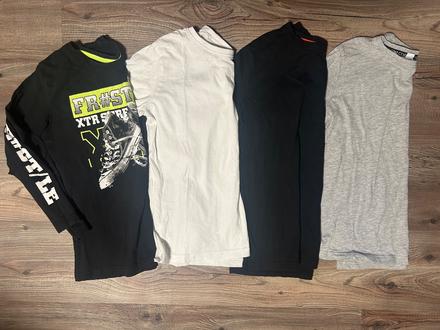 Tričká s dlhým rukávom, bonprix,140