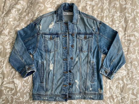 Oversized riflovka, zara,xs