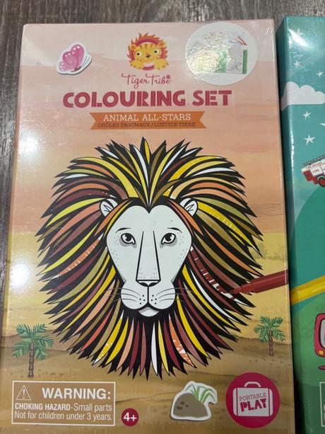 Tiger tribe - sety na malovanie pre chlapcov,