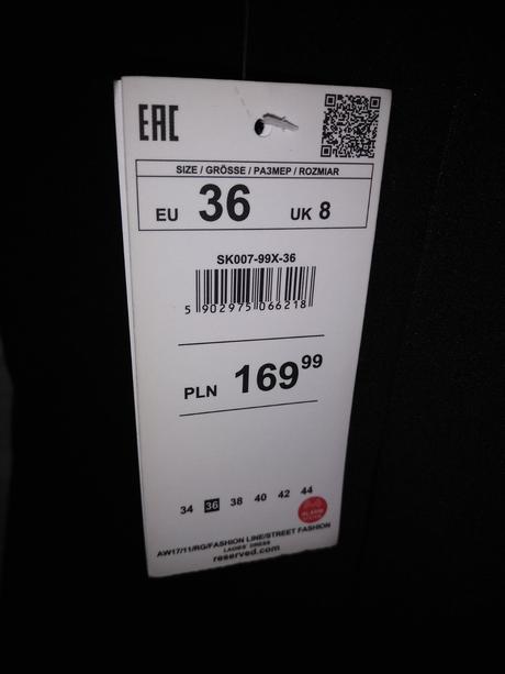 Elegantné šaty, reserved,36