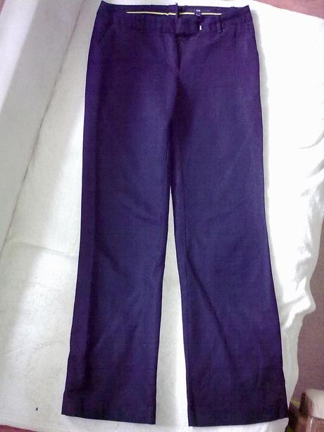  cierne nohavice, h&m,38