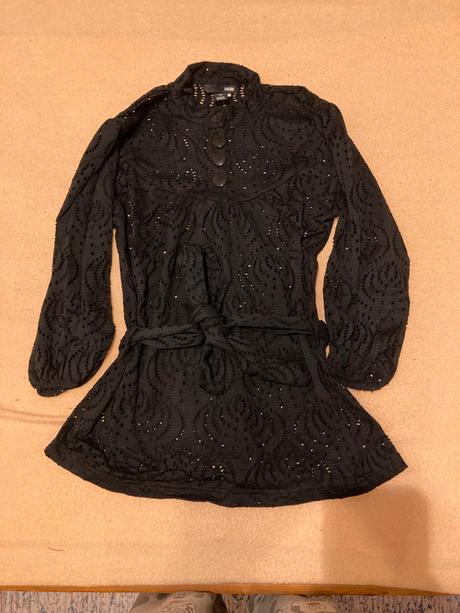 Dierovaná letná blúzka, h&m,xs