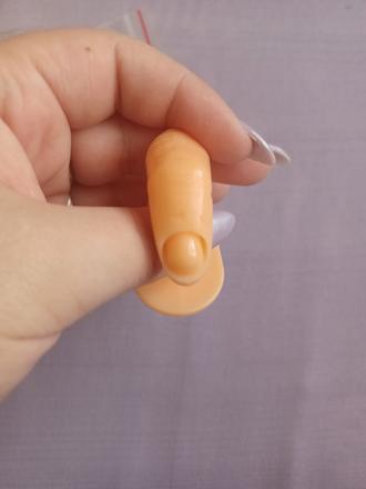 Umelé nechty cvičenie umelý prst, 