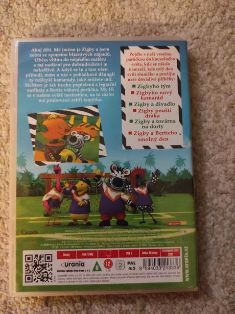 Dvd zigby, 