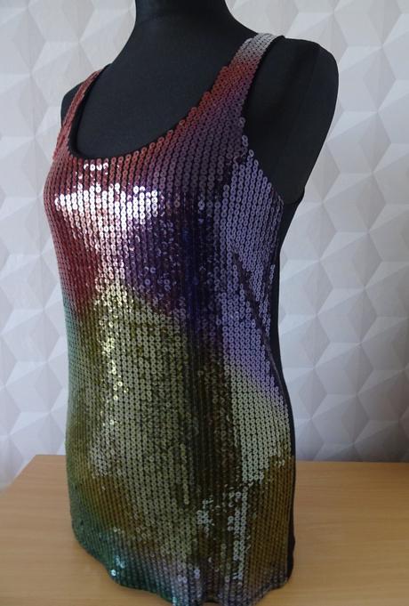 Flitrovaný top jnajska, veľ.m, m