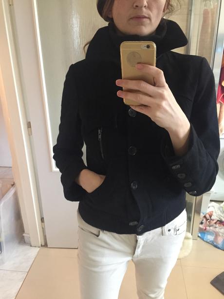 Kabat z vlny, vero moda,m