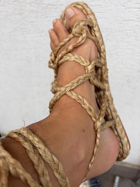 Zara boho rafiove letne festivalove sandale 37, zara,37