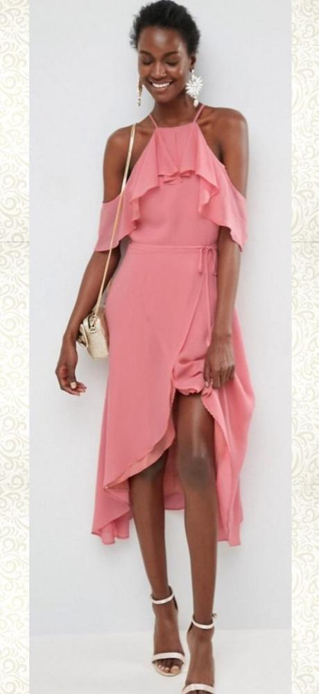 Krásne lahulinké šaty asos, 36