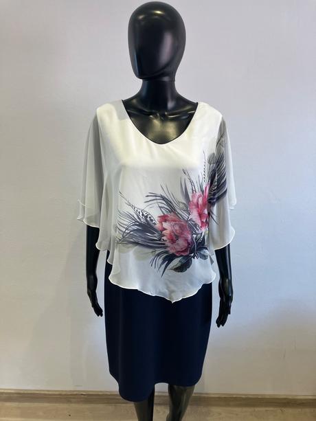 Dámske elegantné šaty (42), xl