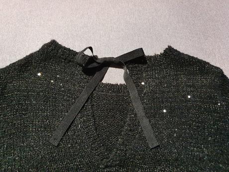 Pulóver s flitrami, s