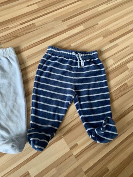 2ks velurovych polodupaciek zn. f&f - 56/62, f&f,62