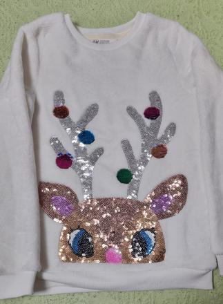 H&m hebučký svetrík na zimu, h&m,134