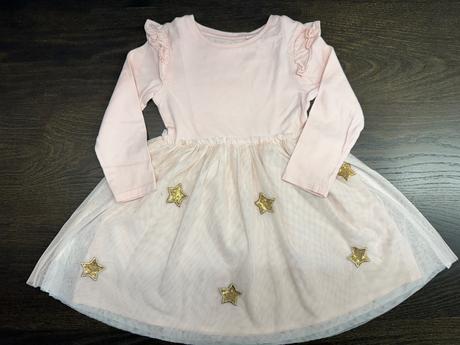 Balíček dvoch šiat 98/104 jeseň/zima, 104–116