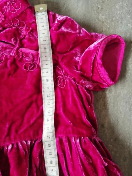 Luxus zamat. šaty,hodváb,monsoon,92-98,12-18m., 92