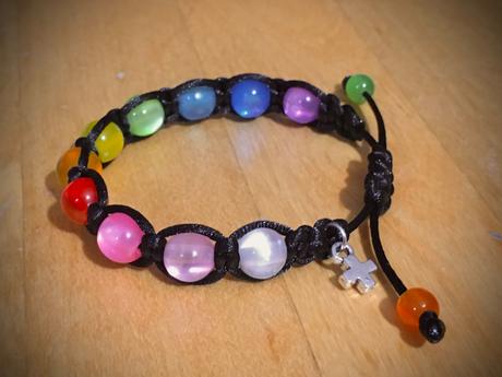 Ruženec desiatok - náramok, 