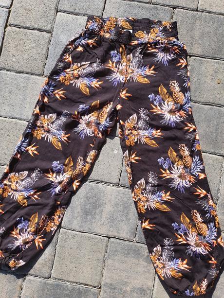 Tenké letné nohavice lindex veľ. 128, lindex,128