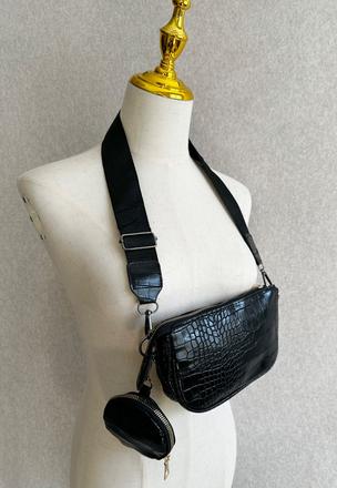 Crossbody z croco eko kože, 
