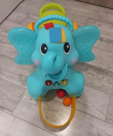 Odrážadlo 3v1 slon,