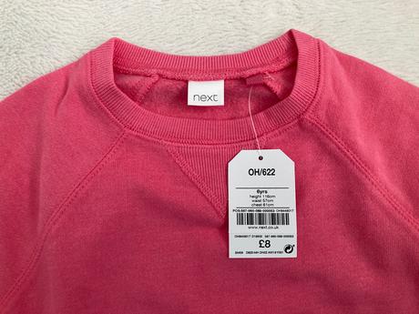 Mäkkučká mikinka v.116, next,116